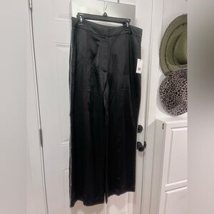 Jason Wu Satin pants with rhinestone side trim detail NEW WITH TAGS